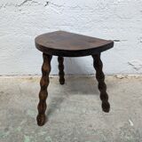 Wooden tripod stool