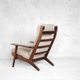 GE 290 armchair by Hans J. Wegner for Getama, 1960