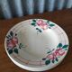 Lot de 4 assiettes creuses faience Sarreguemines Beauséjour