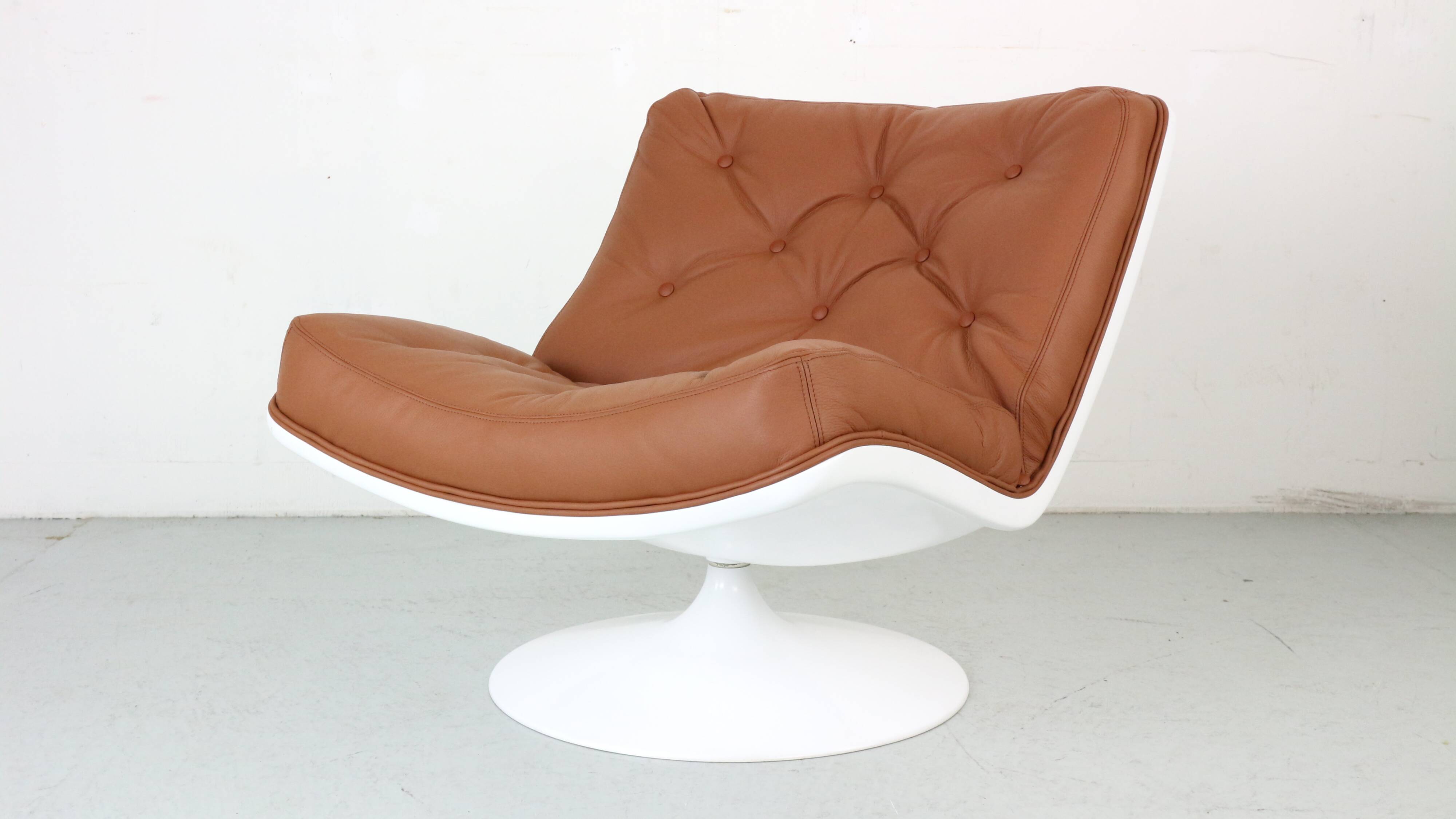 No. 976 Swivel Chair by Geoffrey Harcourt for Artifort, The Netherland