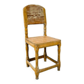 Antique 18th century Swedish Gustavian pine chair