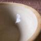 6 Small Antique Glazed Stoneware Bowls in Digoin Style