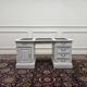 Classic English White Chesterfield Desk