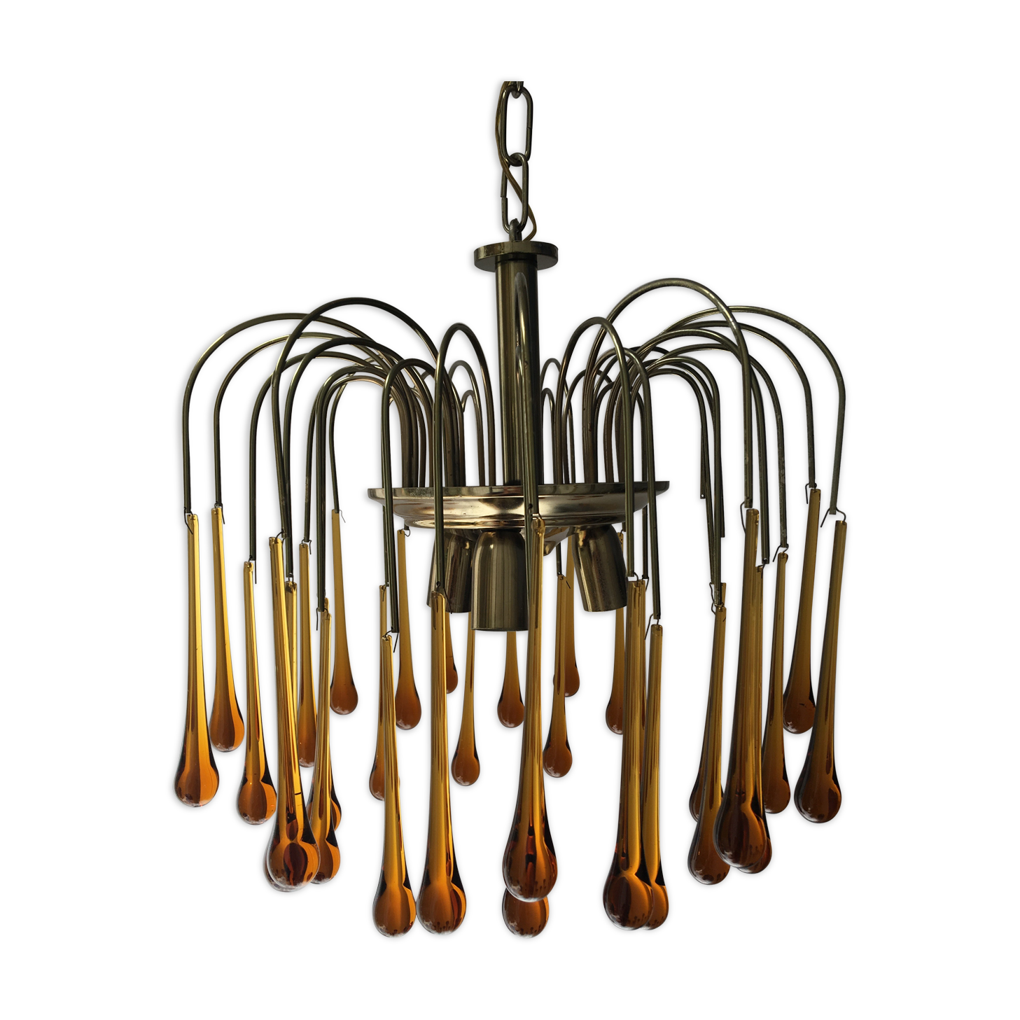 Amber luster spider (water drop)