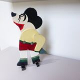 vintage wooden articulated toy