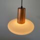 Pyramidal glass ceiling light, 1960s, Germany
