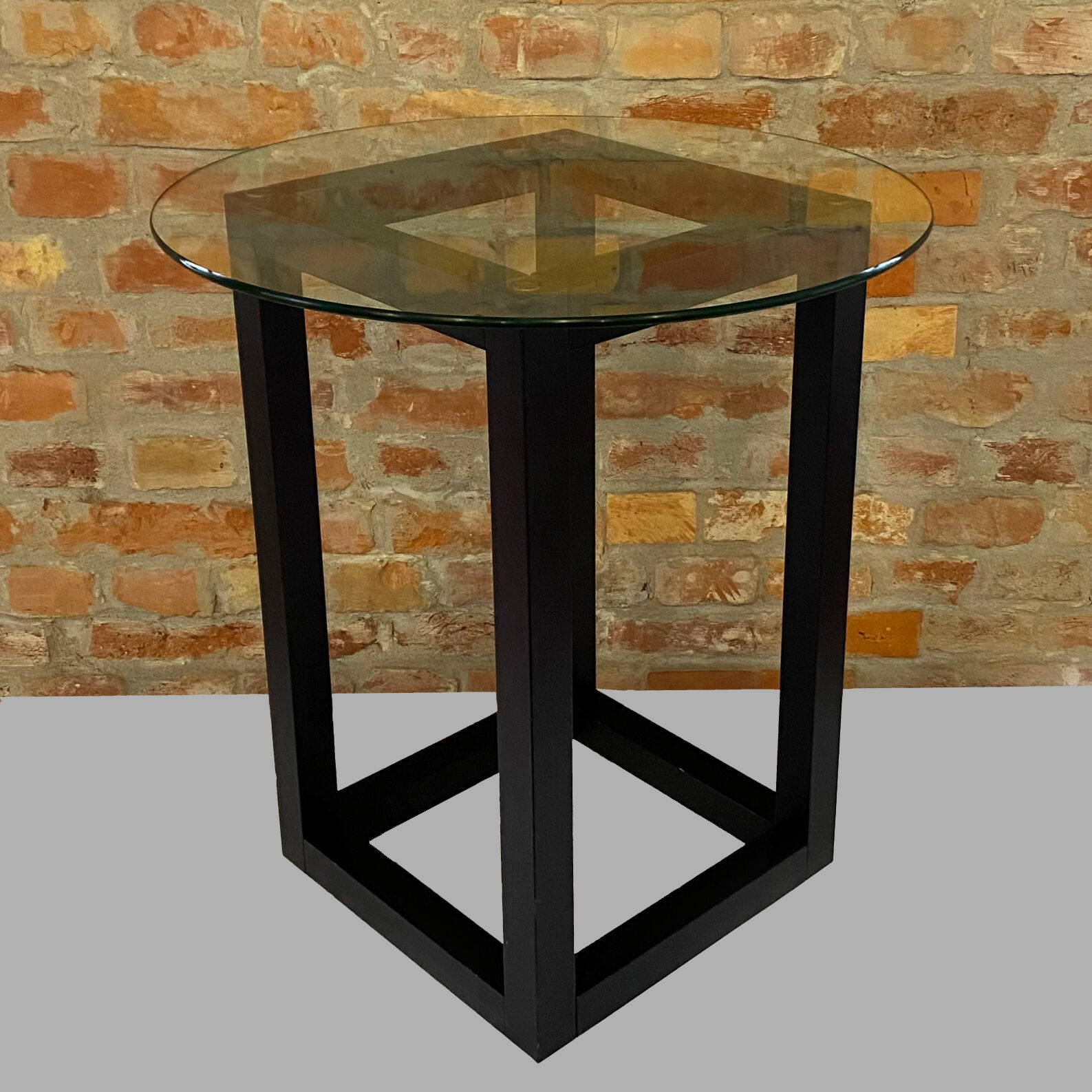 Vintage minimalist side table, Austria 1990s