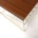 Mahogany wall shelf, Sweden, 1950