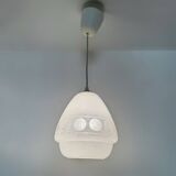 Space Age design glass chandelier from the 70s