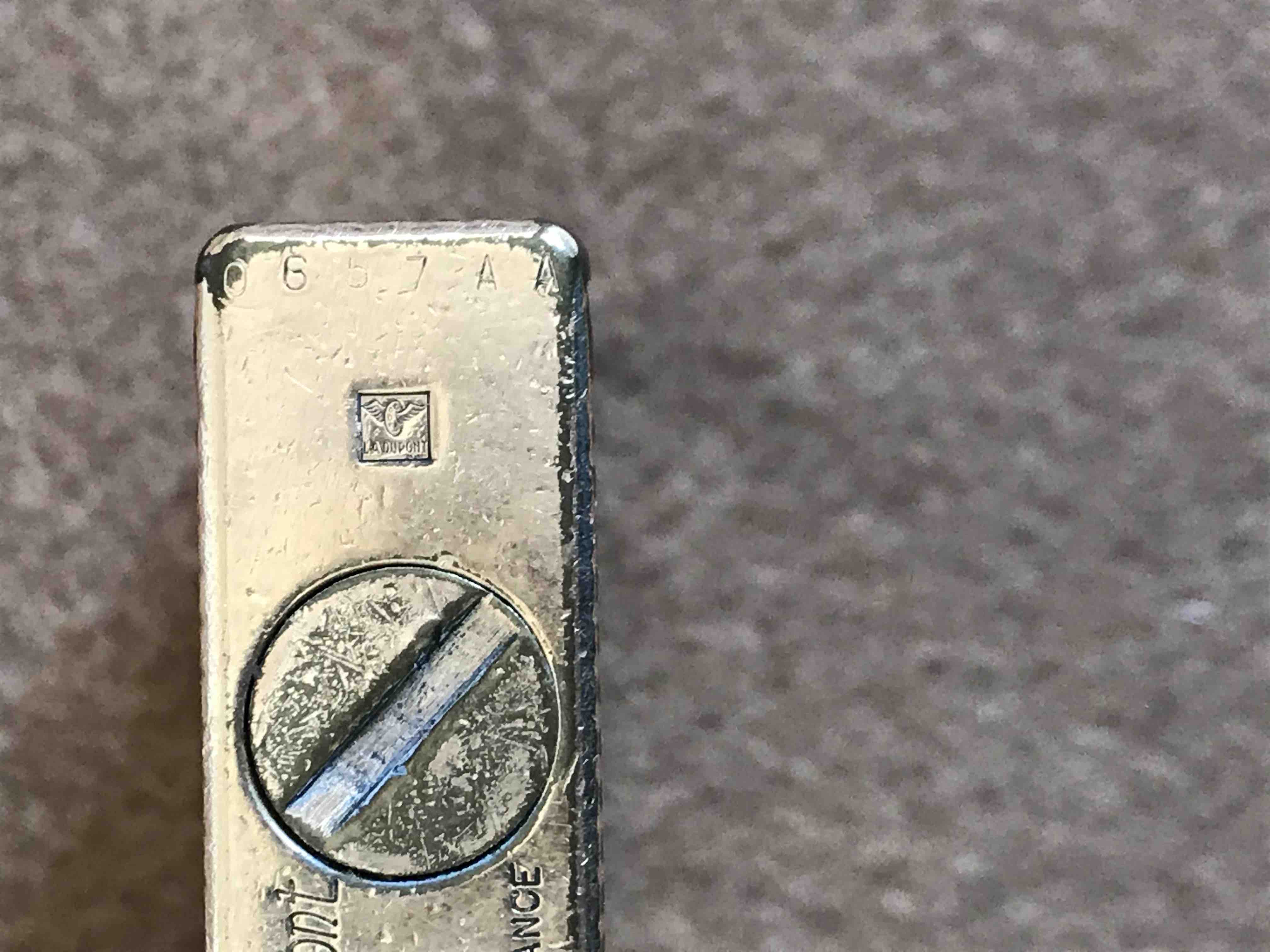 Lighter S.T. Dupont Line 1 gold plated