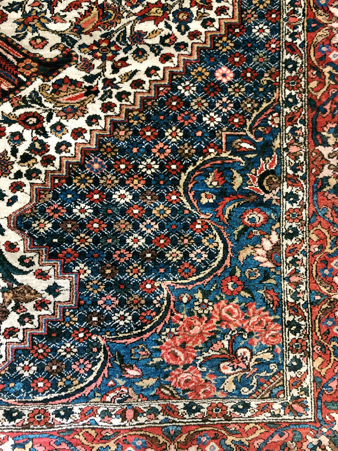 Vintage oriental rug