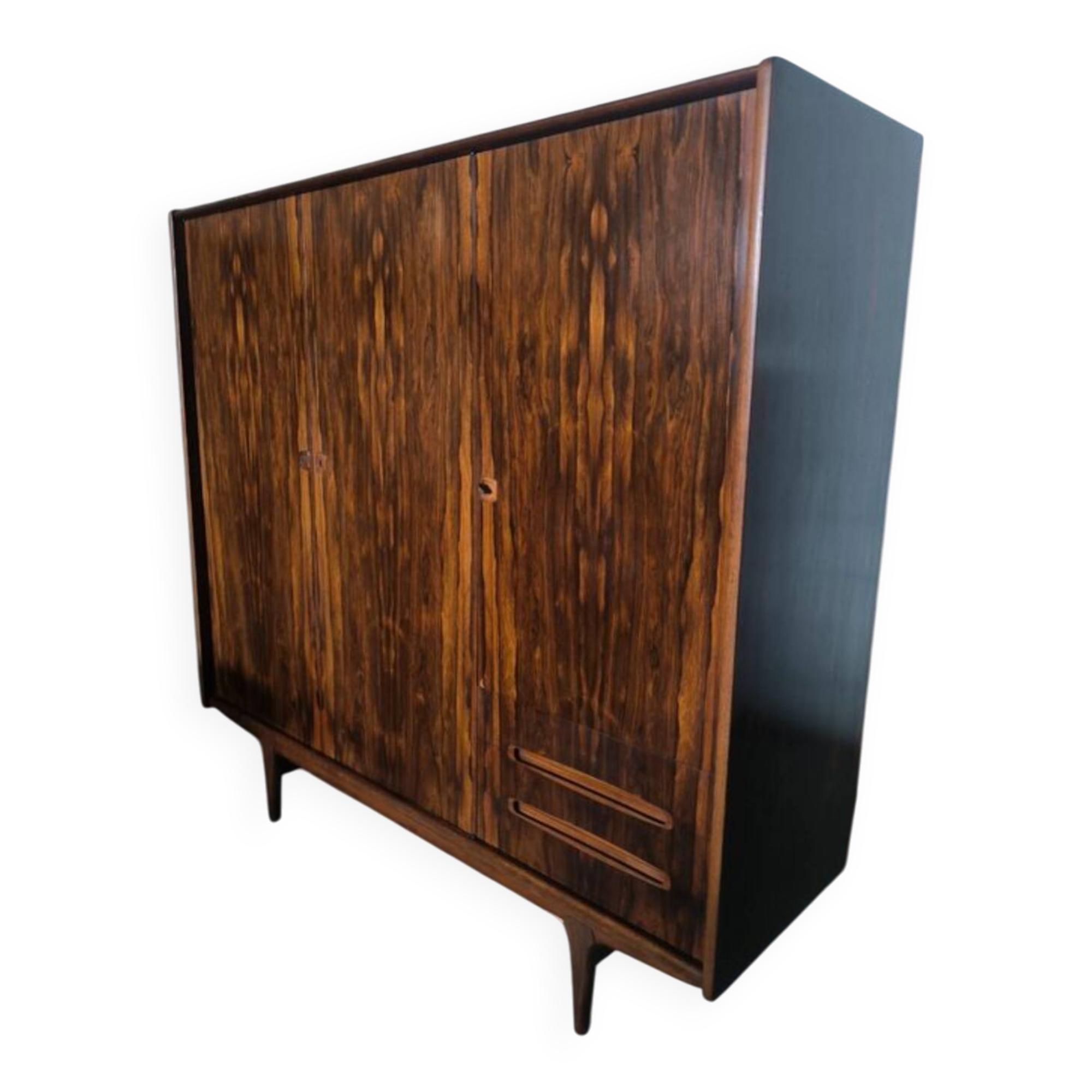 Scandinavian rosewood wardrobe