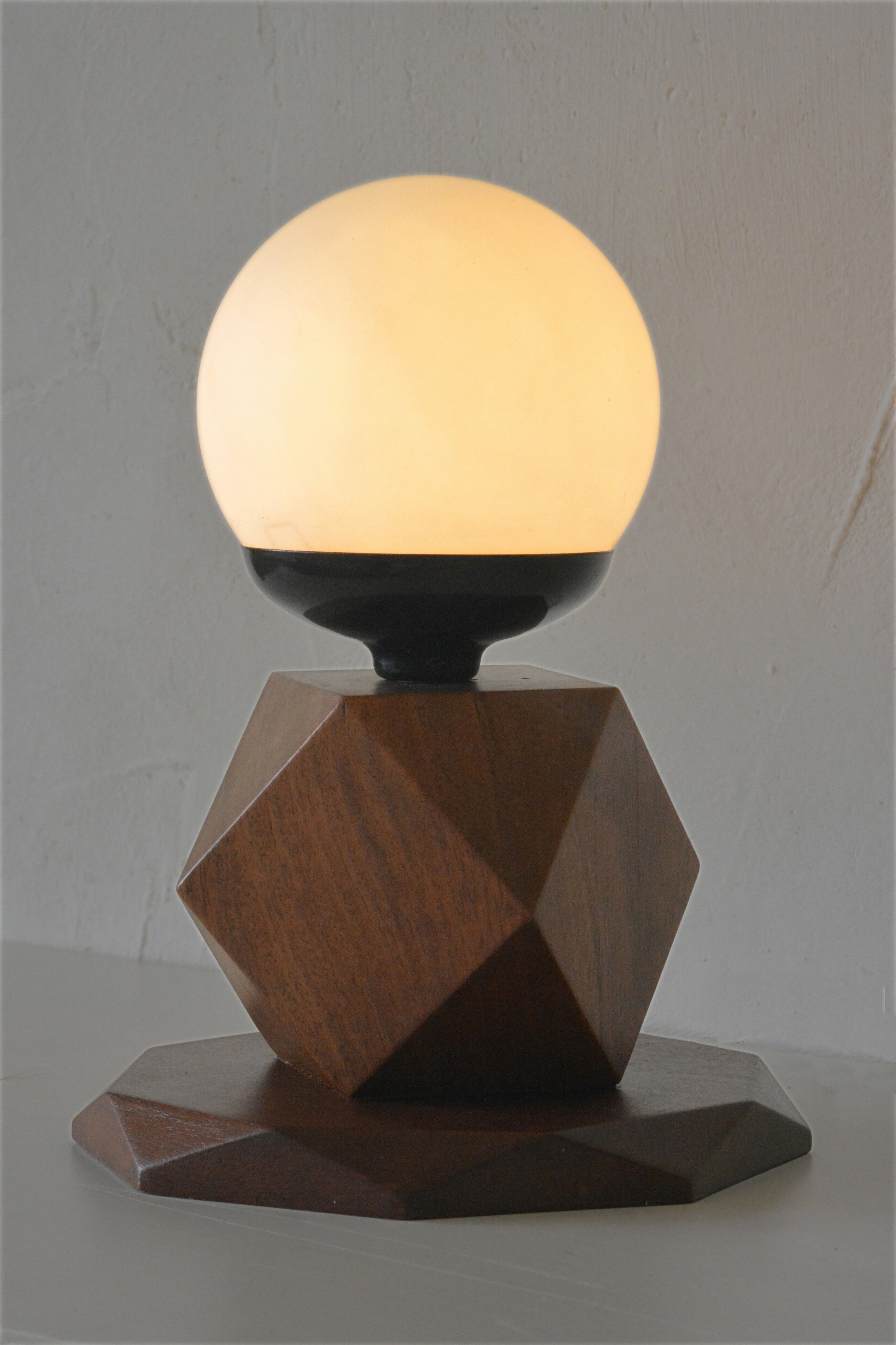 French art deco table lamp 30s