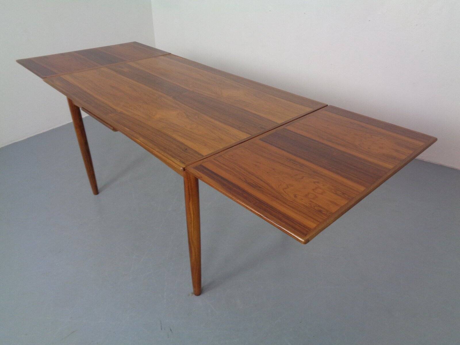 Danish Extendable Dining Table by Rosewood, 1960s