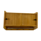 Hanging cabinet in vintage metal wood