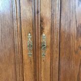 Armoire de chambre à coucher en chêne massif