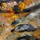 Tableau paysage Barbizon 1964