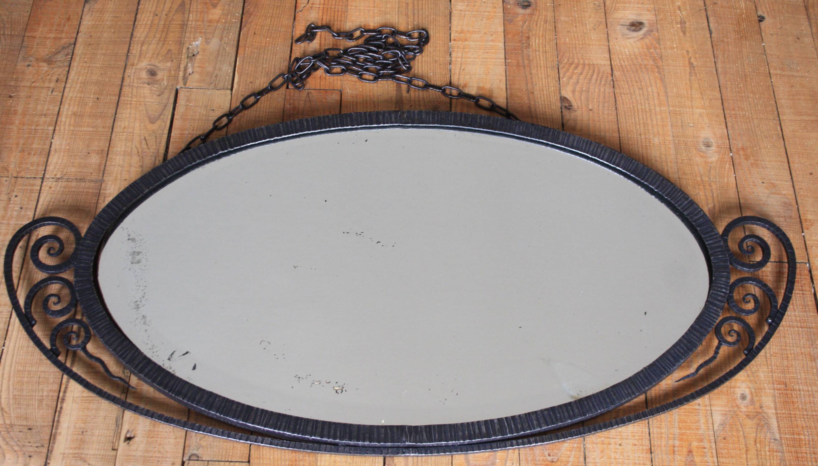 Large art deco mirror