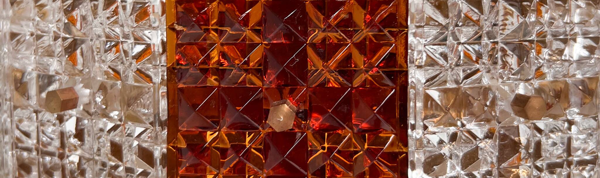 Space Age ceiling lamp by Örsjö Industri, 1960s