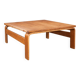 Table basse au design vintage des années 1960