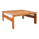 Table basse au design vintage des années 1960