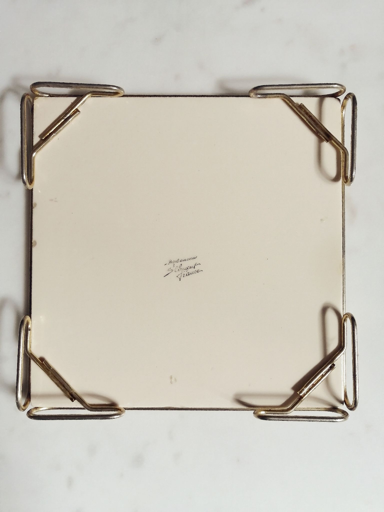 Dessous de plat St Clément