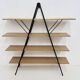 Post modern shelves cabinet , 1980s