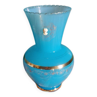 Vase en Opaline - Années 50  - 25,5 cm
