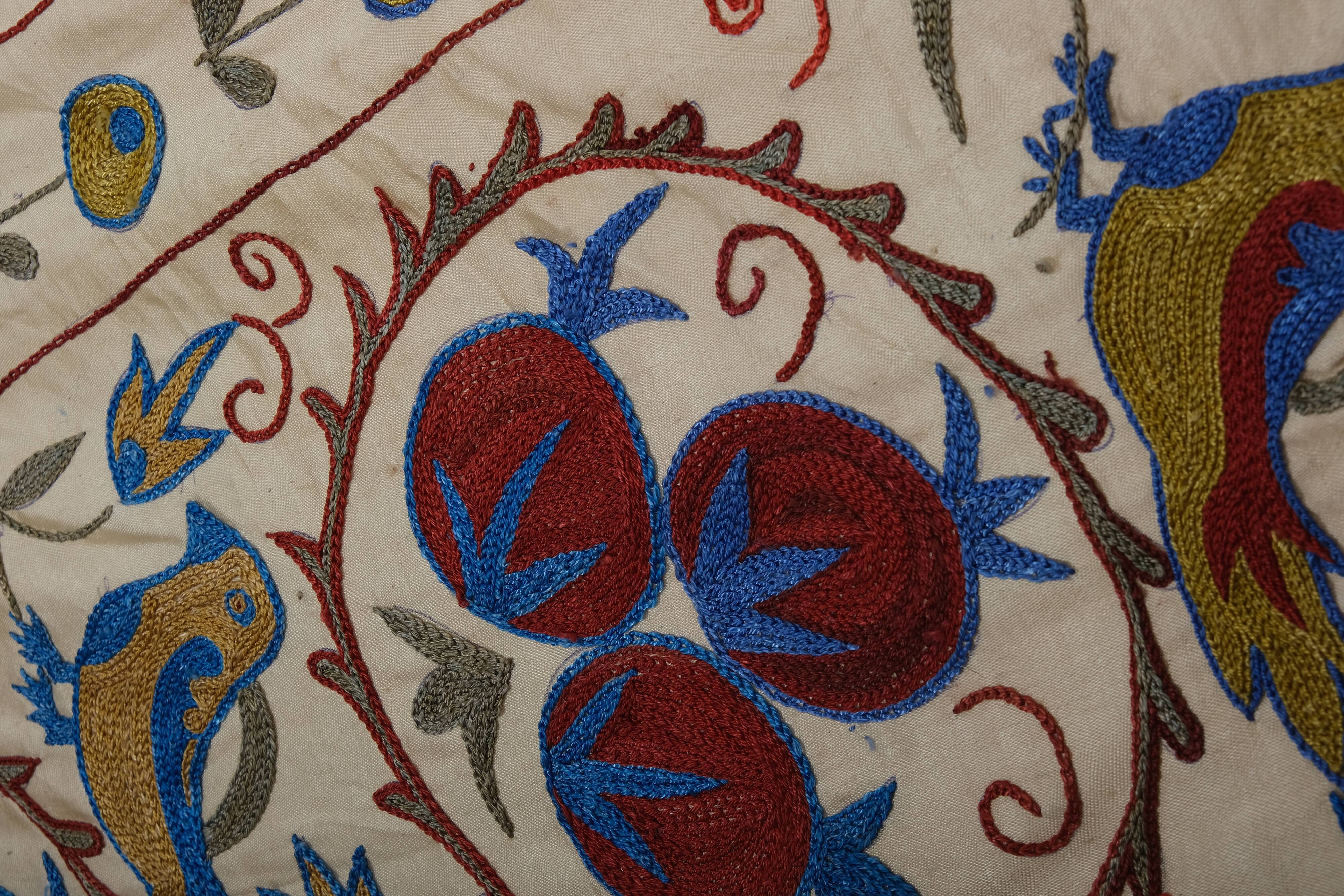 Hand knotted rug, vintage Turkish rug 54x187 cm