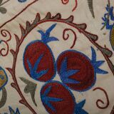 Hand knotted rug, vintage Turkish rug 54x187 cm