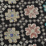 Blue & Black Handmade Wool Kilim Rug, 194x305Cm