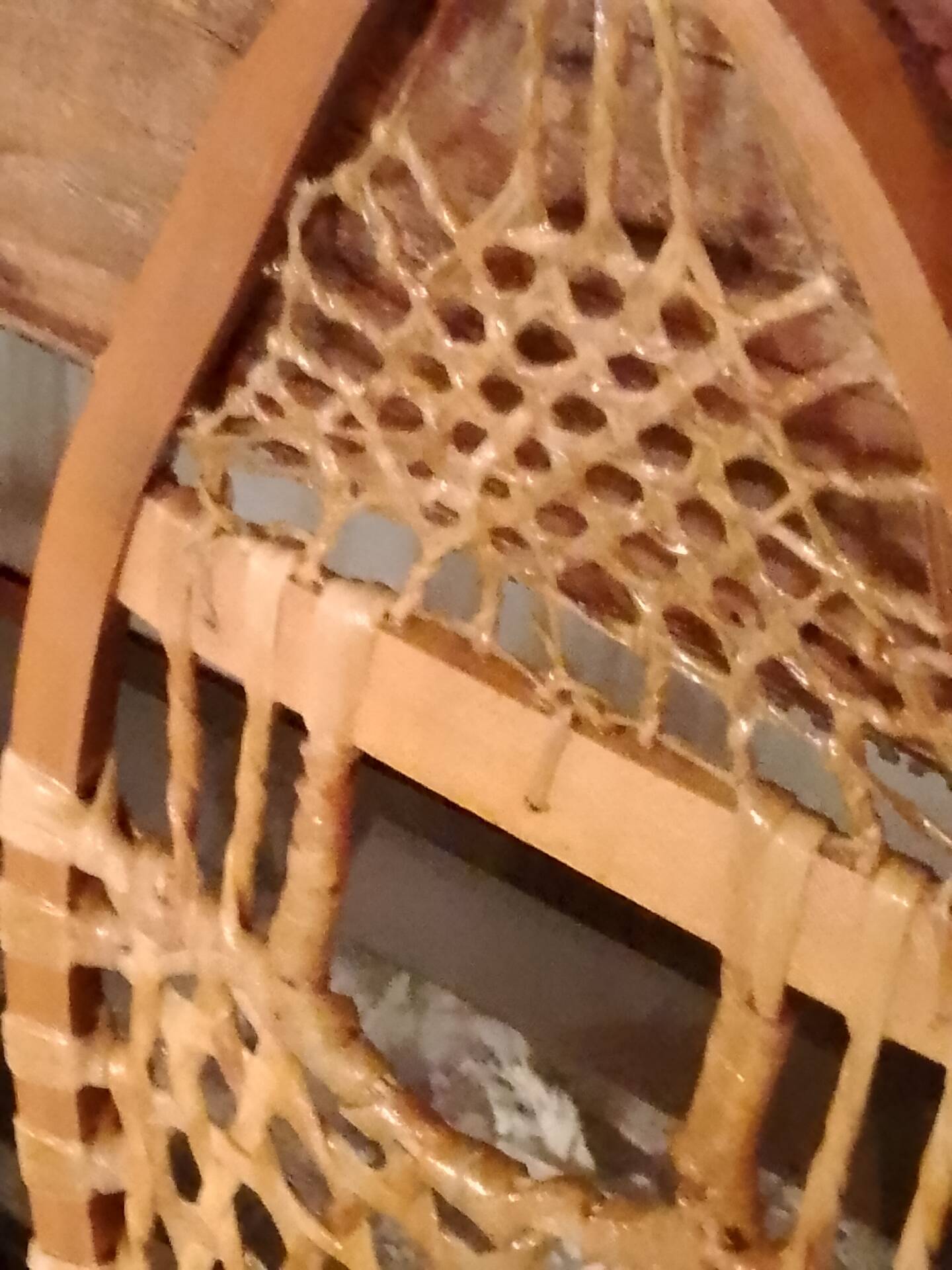 Vintage Canadian snowshoes