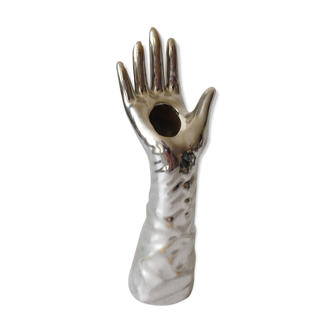Hand baguier vintage soliflore