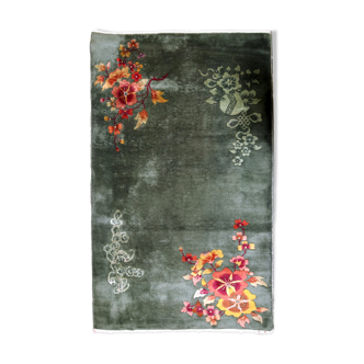 Tapis ancien chinese fait main 122x195cm, 1920