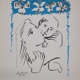 Pablo Picasso: Maternal Love - Signed Lithograph