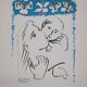 Pablo Picasso: Maternal Love - Signed Lithograph