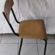 Bureau bois et chaise