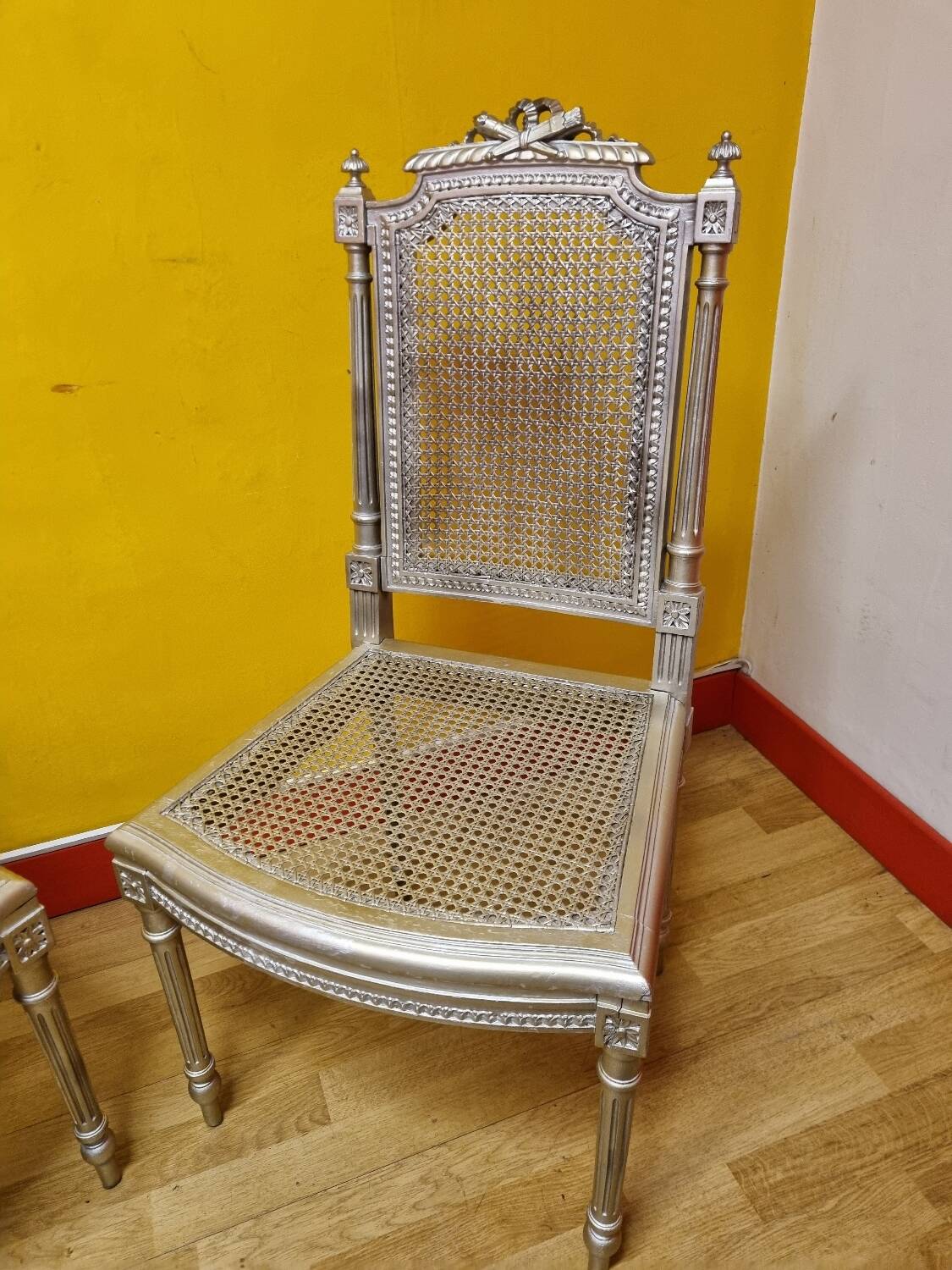 Louis XVI caned chairs