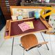 Ensemble bureau et chaise enfant vintage