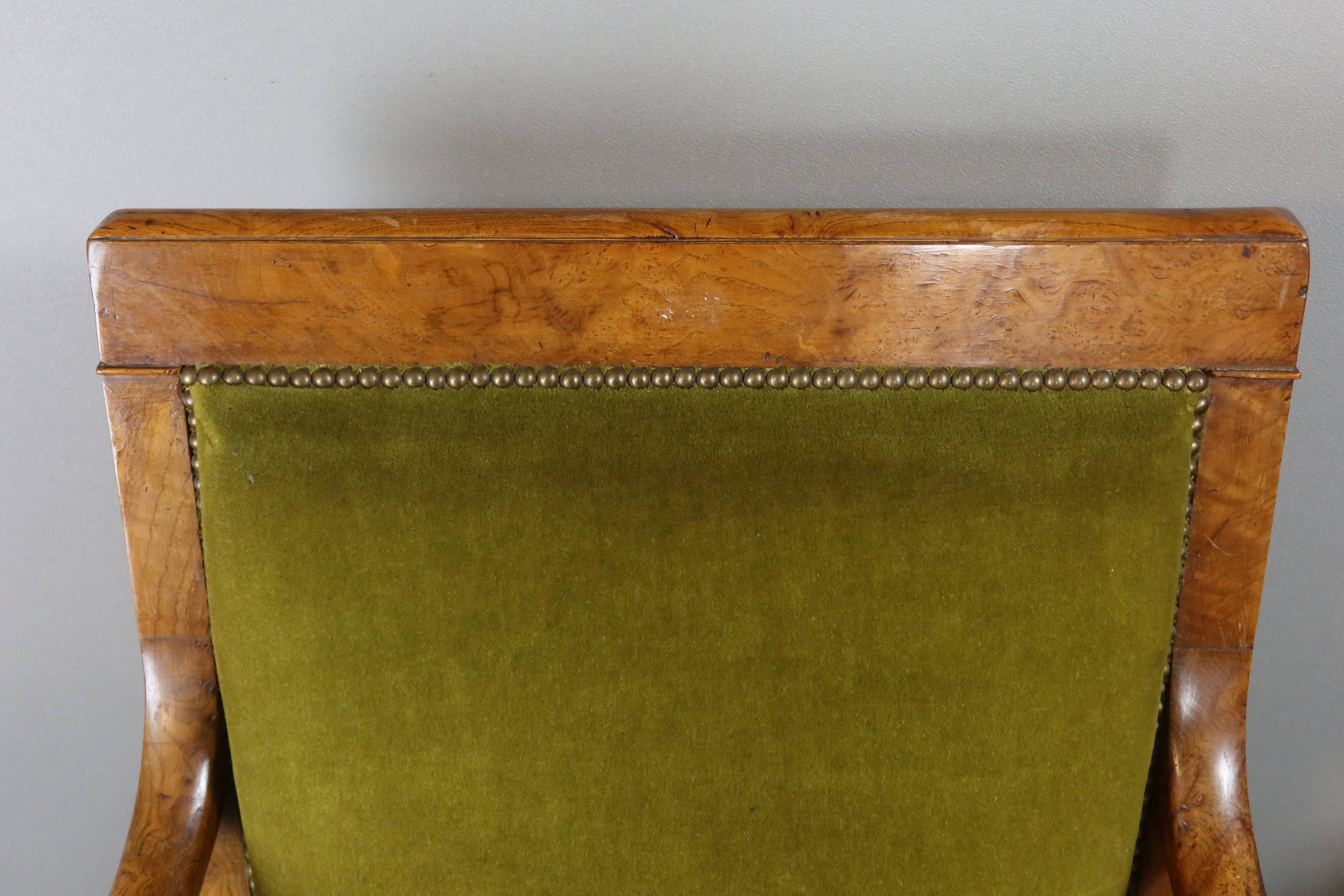 Restoration armchairs with crosses