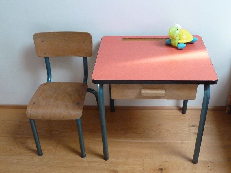 Desk and mother's chair