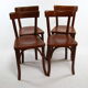 Set of 4 Baumann chairs