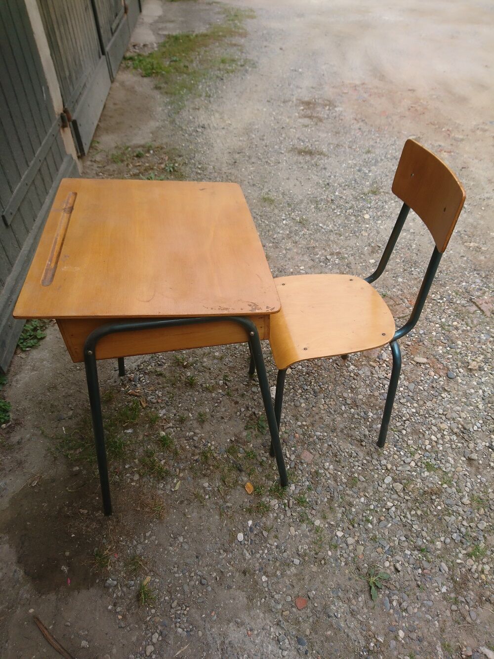 Pupitre 1 place + chaise