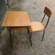 Pupitre 1 place + chaise