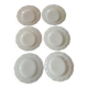 Old hollow ivory plates from Sarreguemines