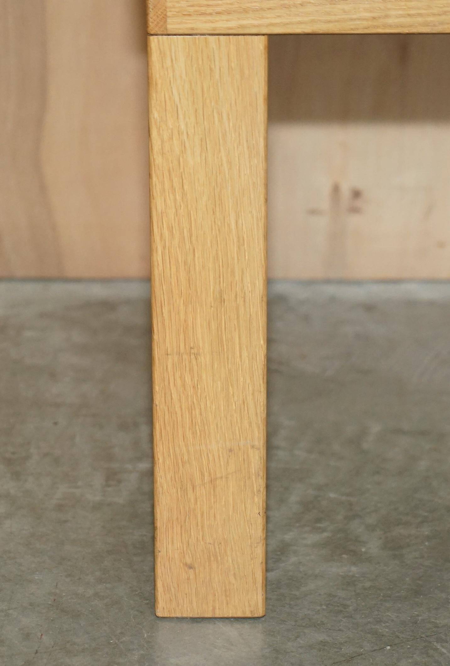 James Burleigh Bosa kitchen bench in handmade oak