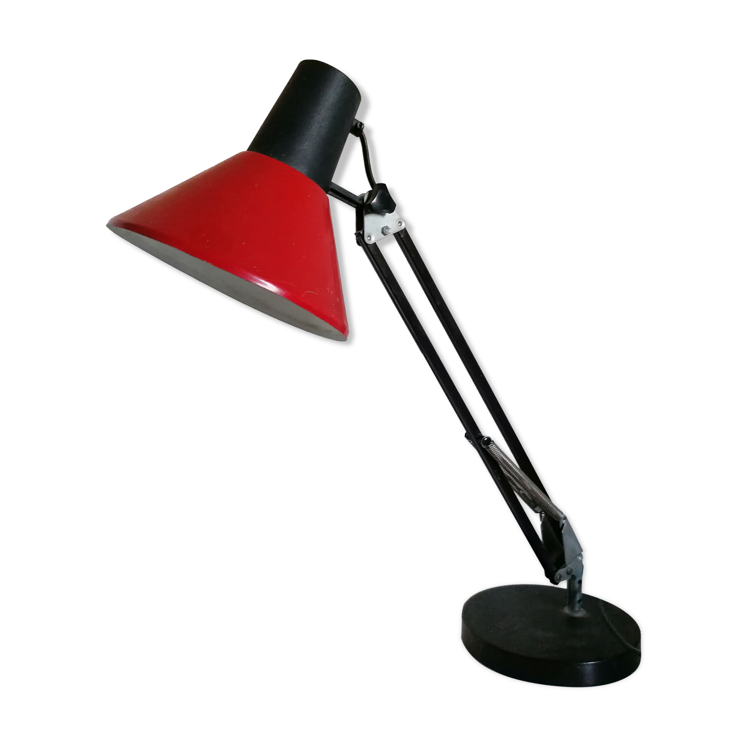 Desk lamp articulated workshop vintage 60 70