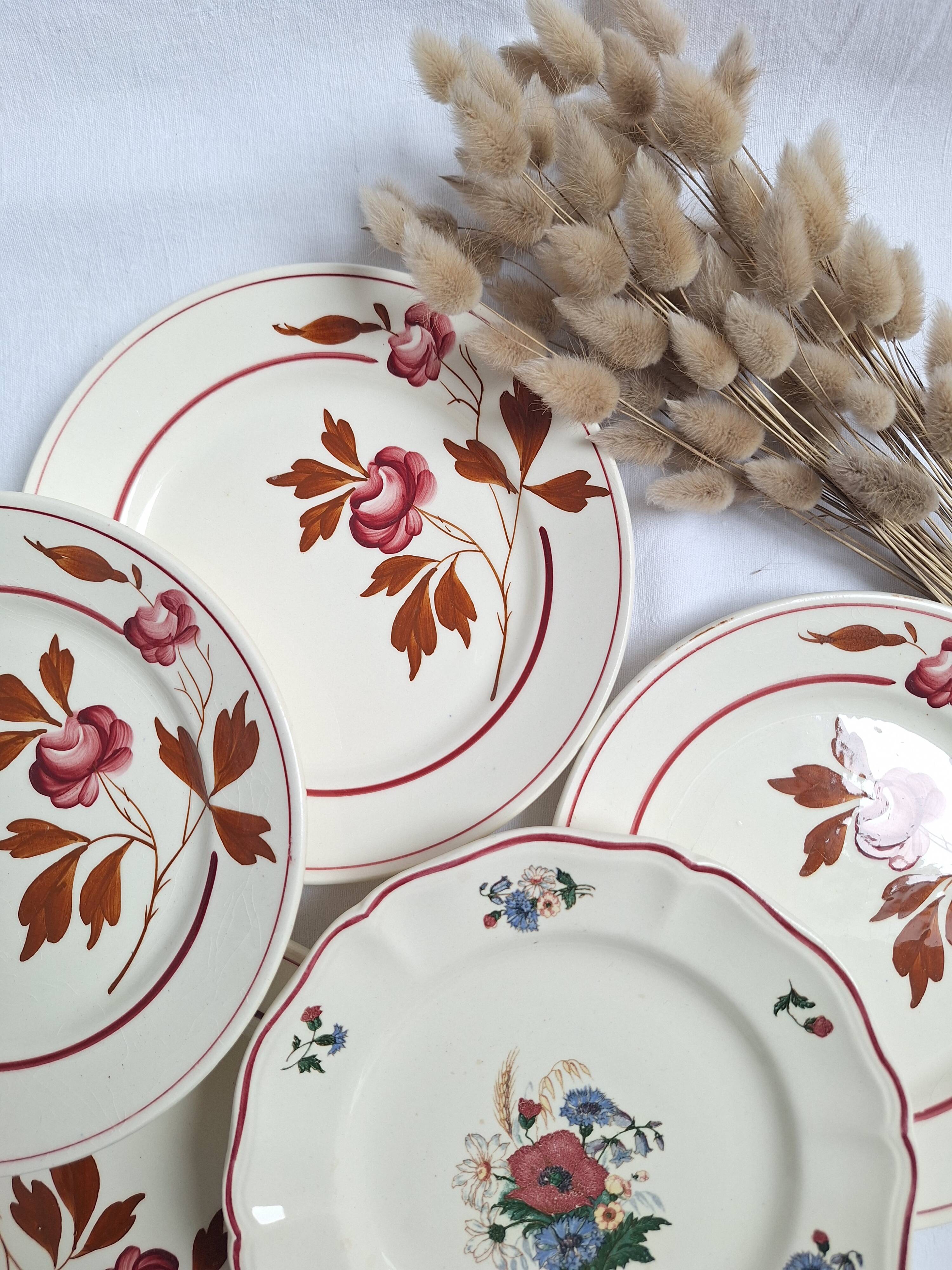 Luneville dessert plates