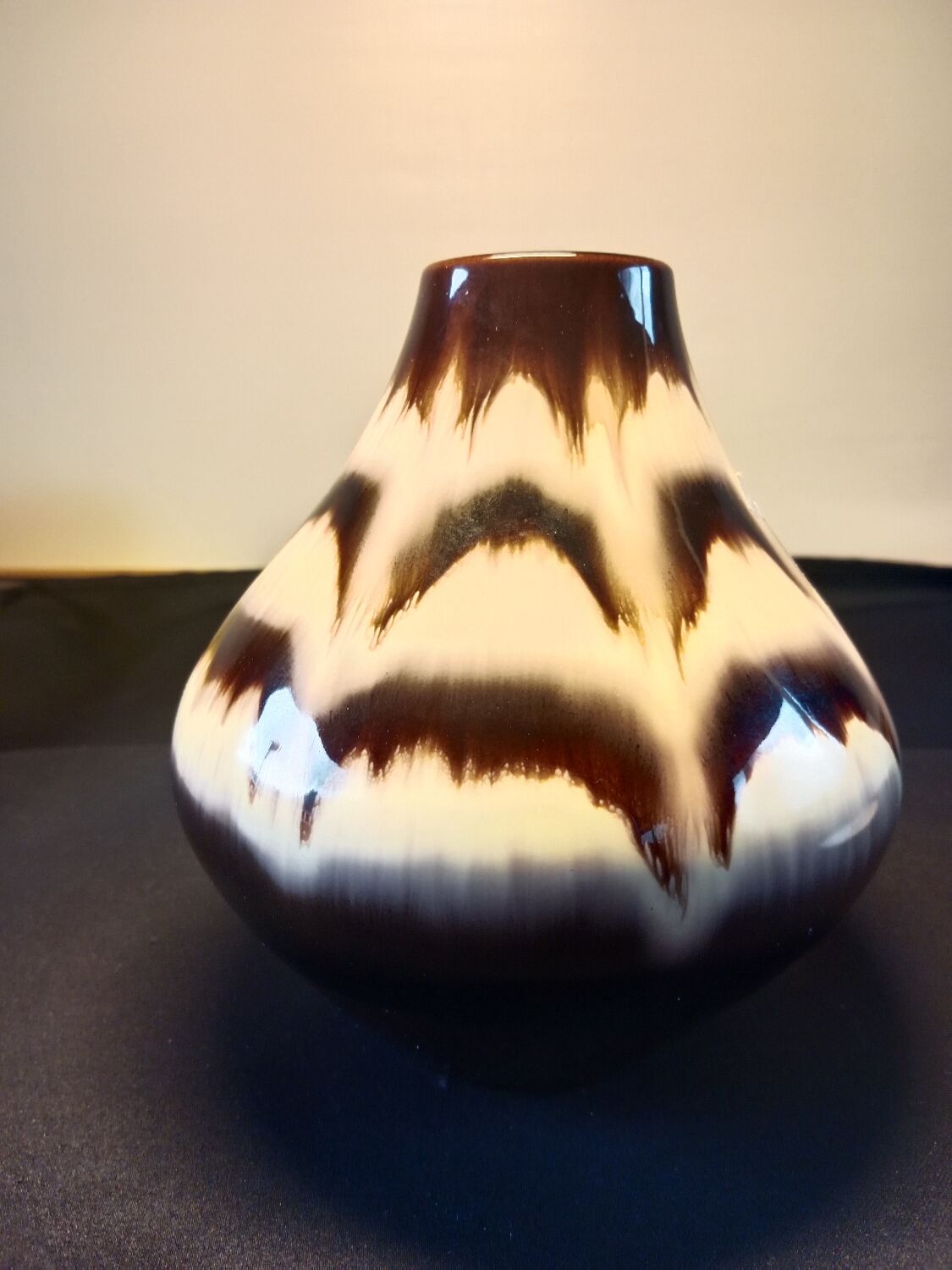 Vase vernissé 70'