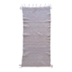 Gray Kilim Rug - 210 x 87 cm